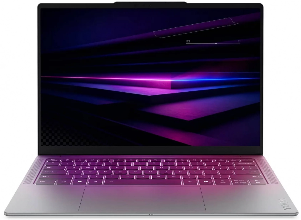 Lenovo Yoga Slim 7 14IPH11, 14" 2.8K WQXGA+ OLED 120Hz Touch, Intel Core Ultra 7 355, 32GB, 2TB SSD, Win 11 Home, Luna Grey | 83QM001VBM 1