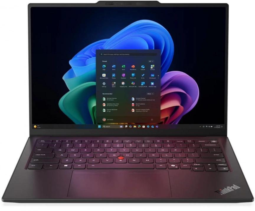 UPGRADED Lenovo ThinkPad X1 Carbon G14 Aura Edition, 14.0" 2.8K OLED Touch, Intel Core Ultra 7 355, 32GB, 2 TB SSD, Win 11 Pro, Black | 21V70078BM 1