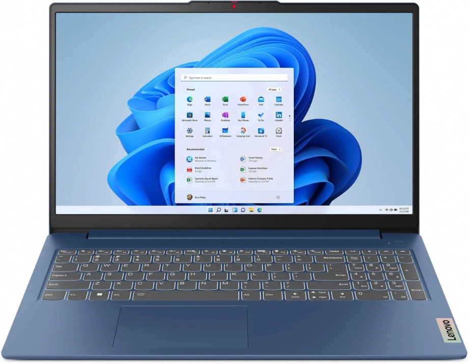 UPGRADED Lenovo IdeaPad Slim 3 15AMN8, 15.6" FHD IPS, AMD Ryzen 5 40, 16GB, 512GB SSD, Abyss Blue | 82XQ01NABM, Win11Pro 1