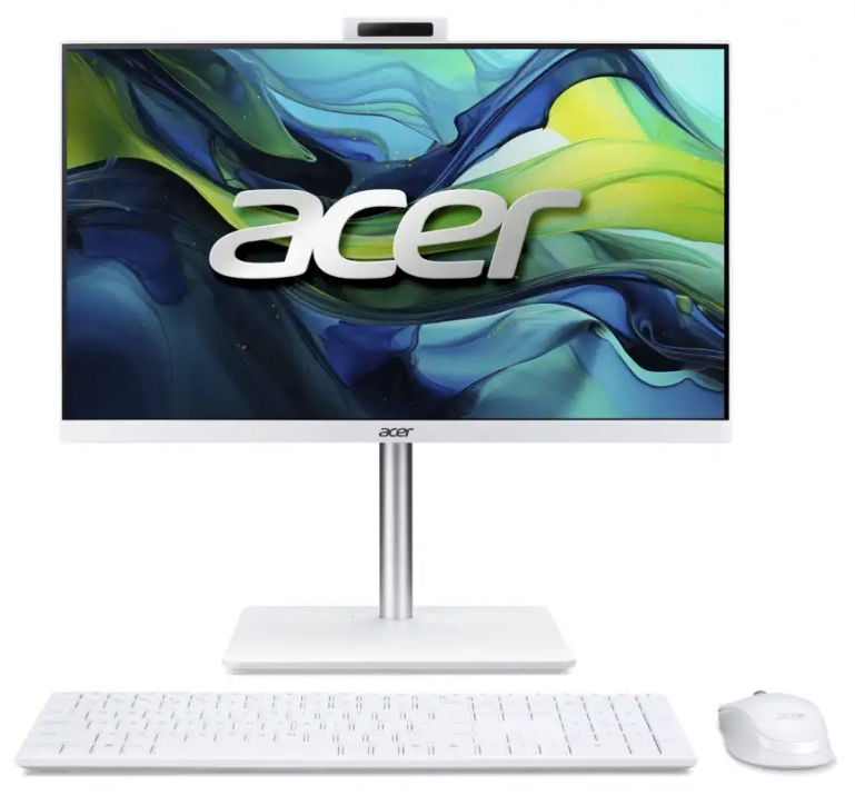 UPGRADED Acer Aspire C24-A All-in-One, 23.8" FHD IPS 120Hz, i5-13420H, 16GB, 1 TB SSD, Linux, White | DQ.BRDEX.005, Win11Pro 1
