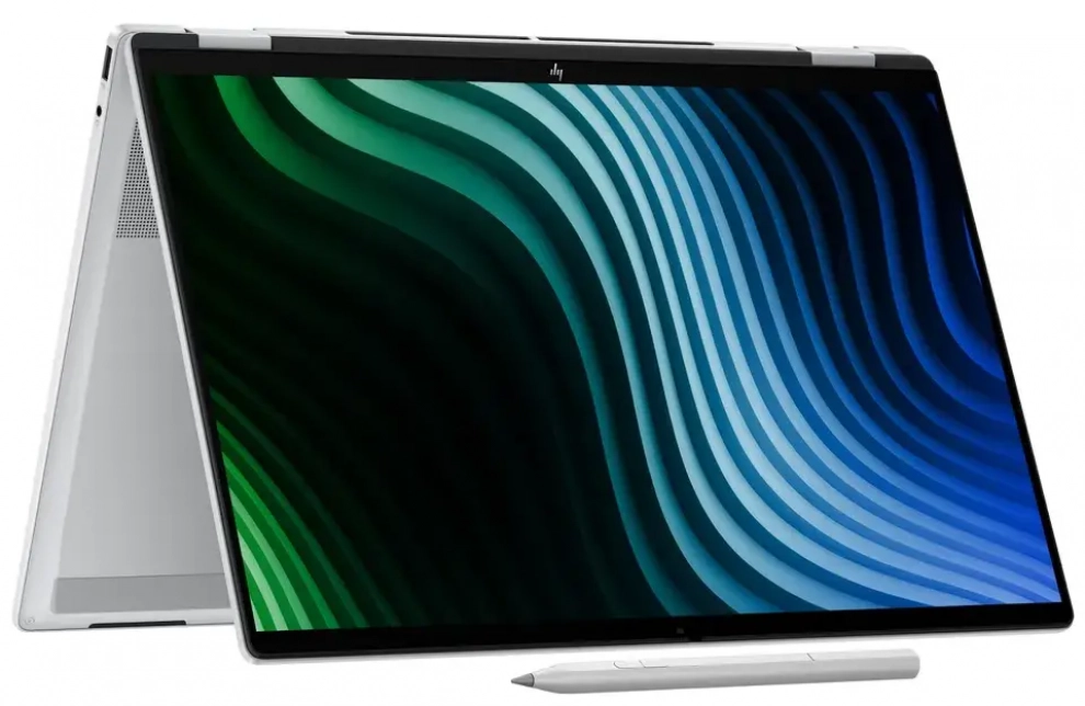HP OmniBook X Flip 2-in-1 Next Gen AI 16-as0011na, 16" WUXGA OLED Touch, Intel Core Ultra 7 256V, 16GB, 1TB SSD, Win 11 Home, Glacier silver aluminum + Pen | renew C27K2EAR#ABU 1