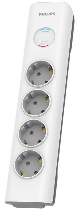 Разклонител Philips Surge protector 4-ports | SPN7040WA/58 1