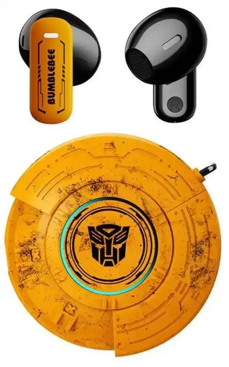 Безжични Bluetooth слушалки Transformers TF-T31, TWS, Жълти 1