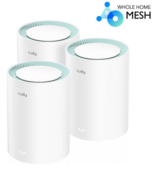Безжична Mesh система Cudy M1300, AC1200, 3-pack 1