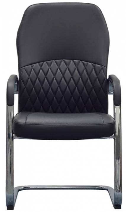 Посетителски стол RFG CRONO M - Черен, 2 броя 1