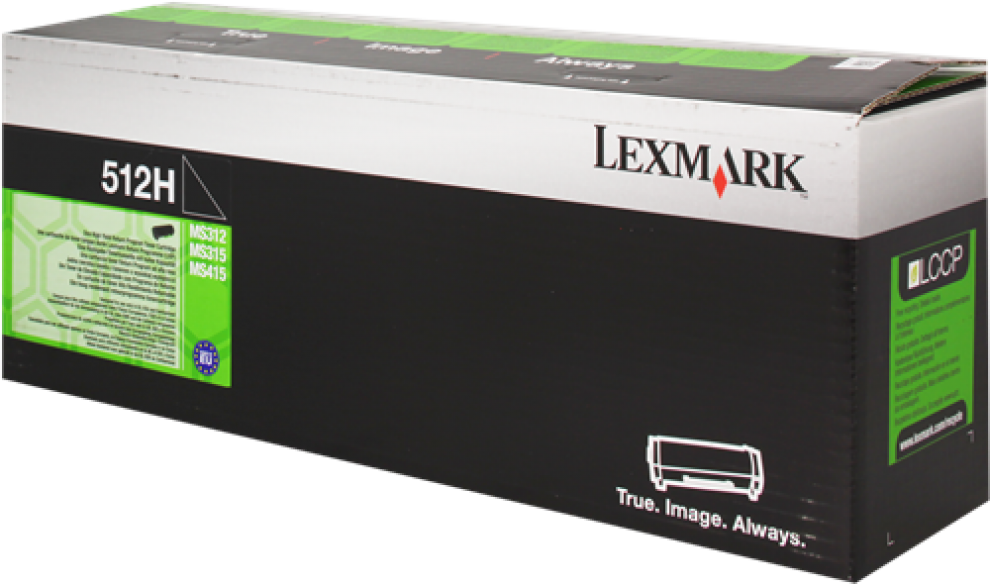Оригинална тонер касета Lexmark 512 | 51F2H00