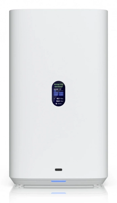NAS устройство Ubiquiti UniFi UNAS 4, 4-Bay, 2.5 GbE, PoE, Бяло 1