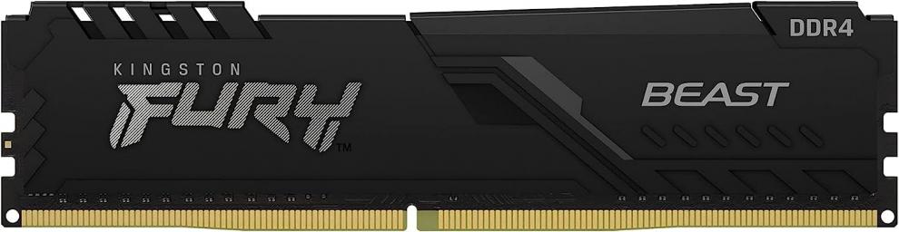 Kingston FURY Beast Black 16GB DDR4 3200MHz KF432C16BB/16 1