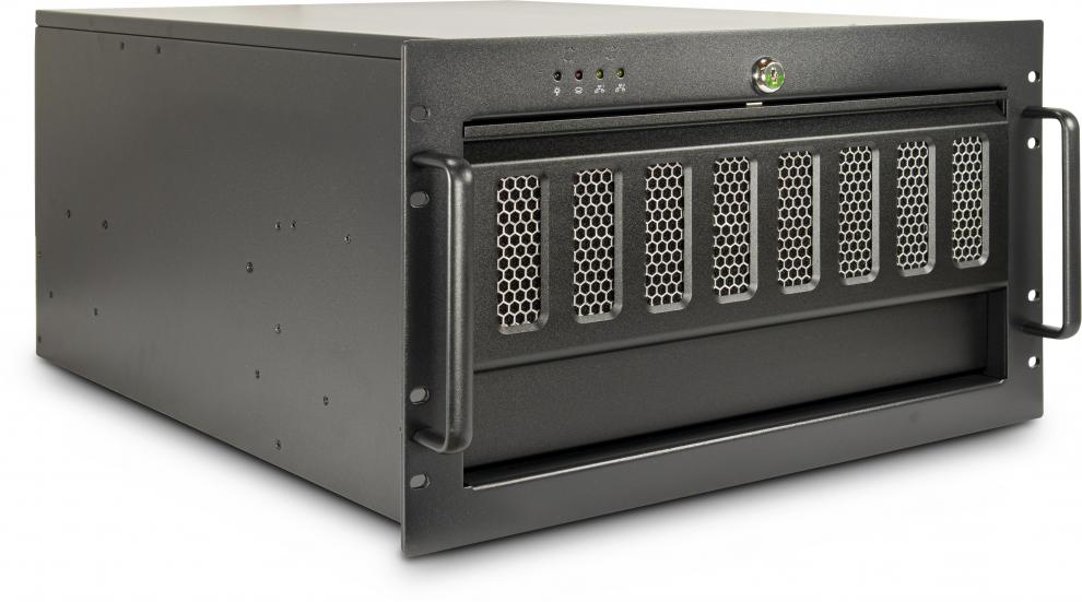 Inter Tech 6U-6606, Mini Server Case, Grey 1
