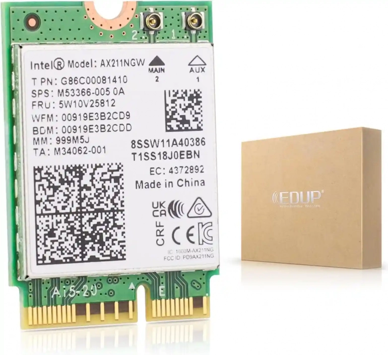 Wi-Fi адаптер Intel Wi-Fi 6E AX211 | AX211.NGWG 1