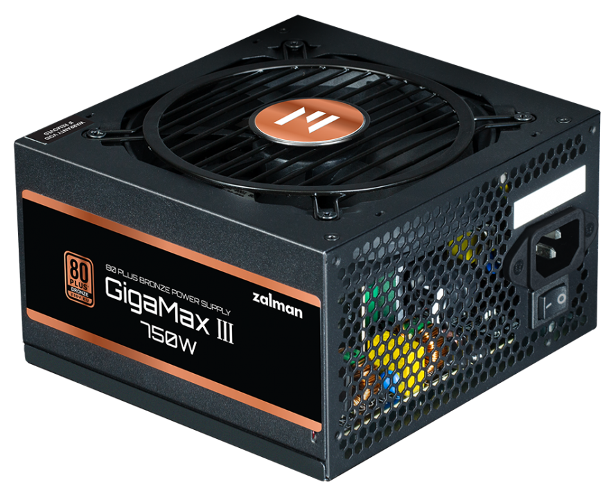 Захранване Zalman GigaMax III 750W, 80 Plus Bronze, ATX 3.1 | ZM750-GV3    1