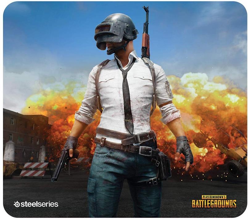 Геймърски пад за мишка SteelSeries QCK+ Limited PUBG Erangel Edition (63807) 1