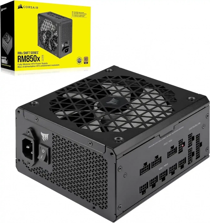 Corsair RM850x Shift 2025, 850W, 80 Plus Gold, Full Modular, Black | CP-9020299-EU 1
