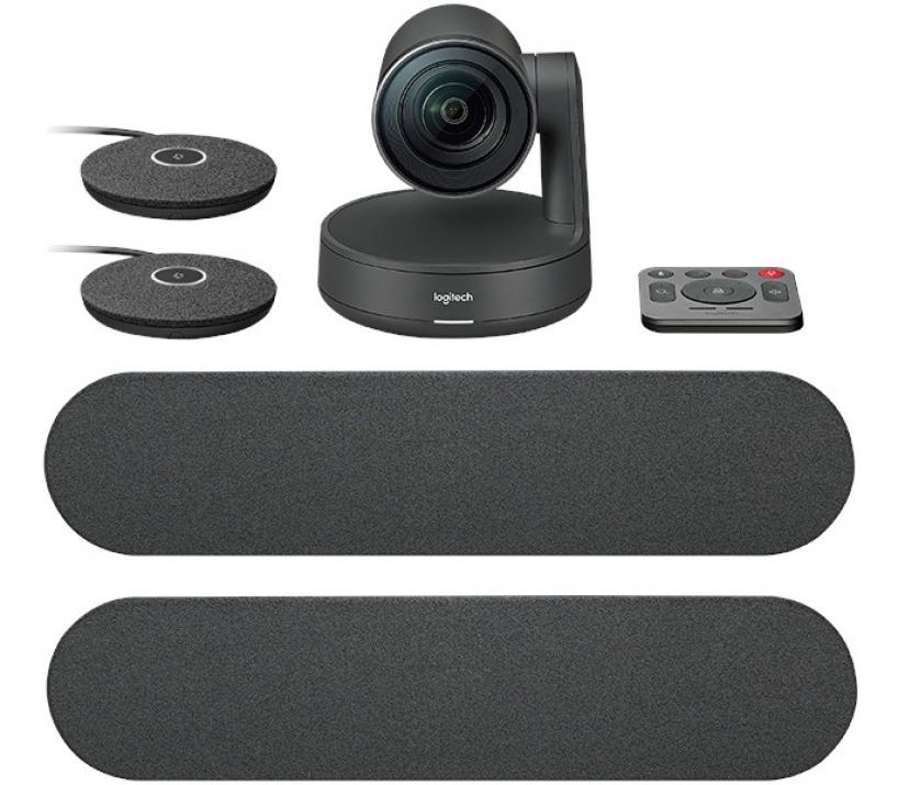 Logitech Rally PLUS, Ultra-HD ConferenceCam, Черен | 960-001224 1
