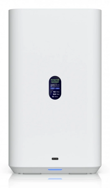 NAS устройство Ubiquiti UniFi UNAS 2, 2-Bay, 2.5 GbE, PoE, Бяло 1