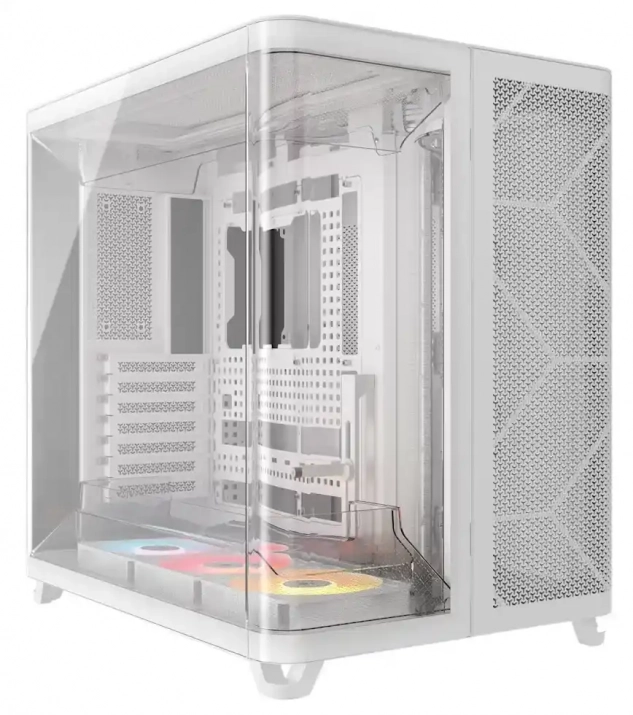 Corsair AIR 5400 RS-R ARGB, Mid-Tower, 3 Fans, White | CC-9011319-WW

 1