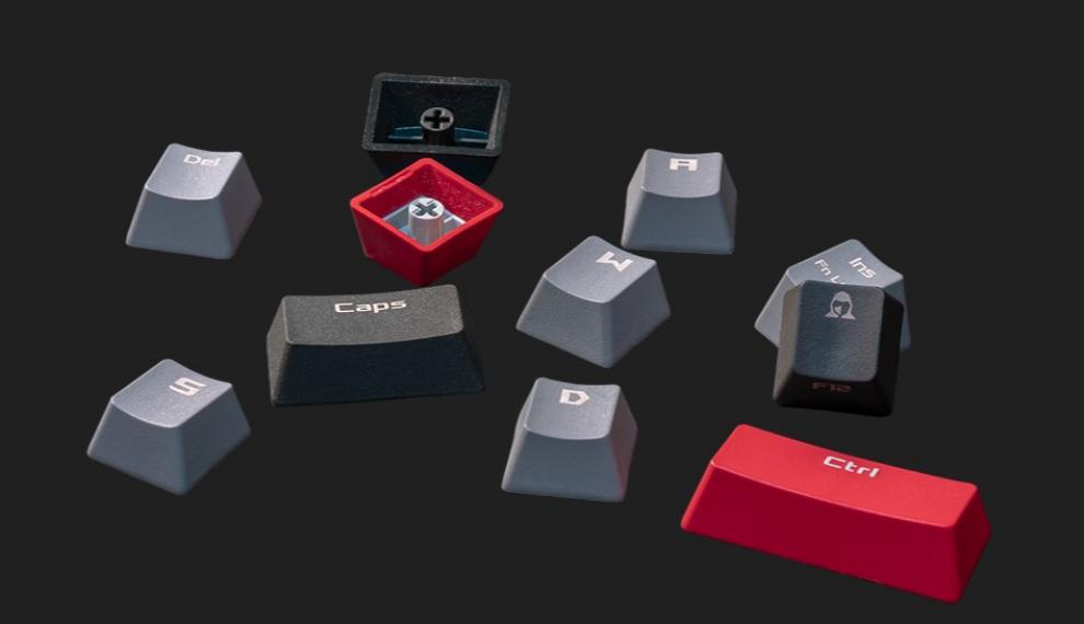 Геймърска клавиатура Asus ROG Strix Scope PBT, CHERRY MX Red Switches ...