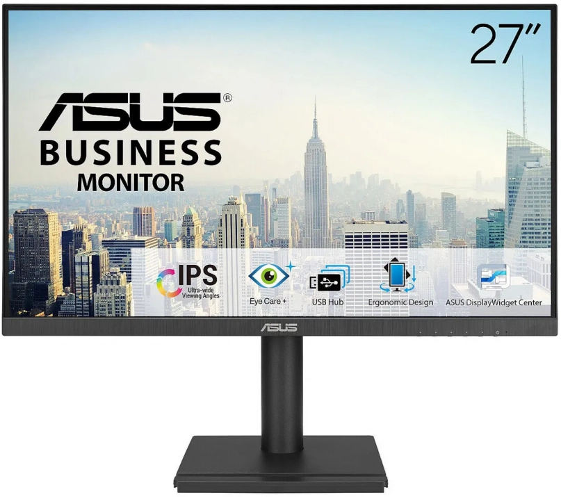 Монитор Asus VA27DQFS 27", IPS, FHD (1920 x 1080), 100Hz, 1ms, Adaptive Sync, Черен | 90LM06H0-B01371 1