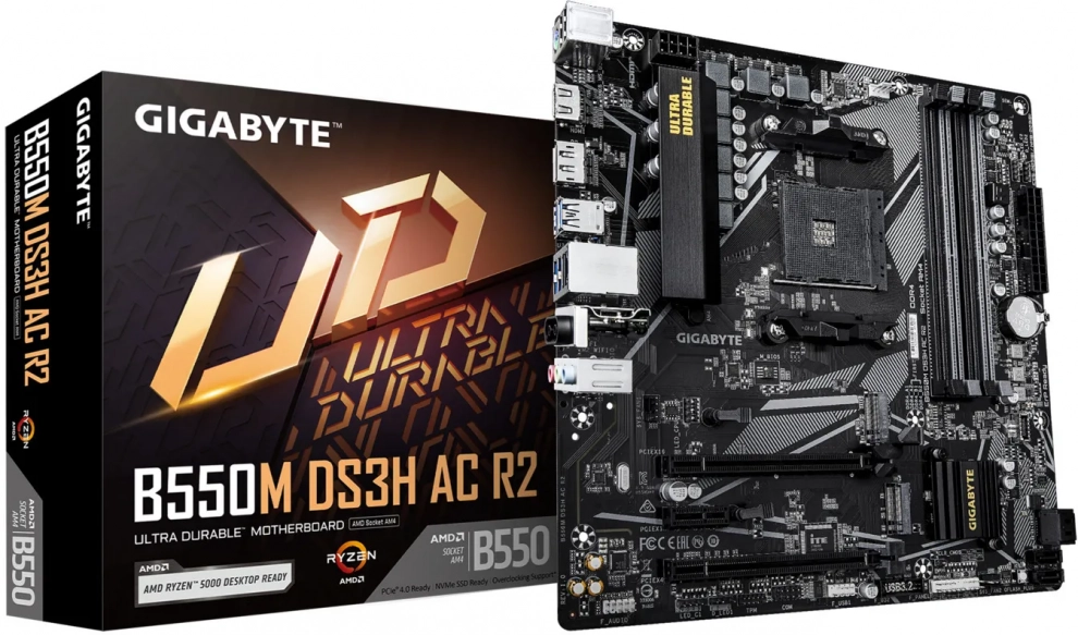 GIGABYTE B550M DS3H AC R2 1