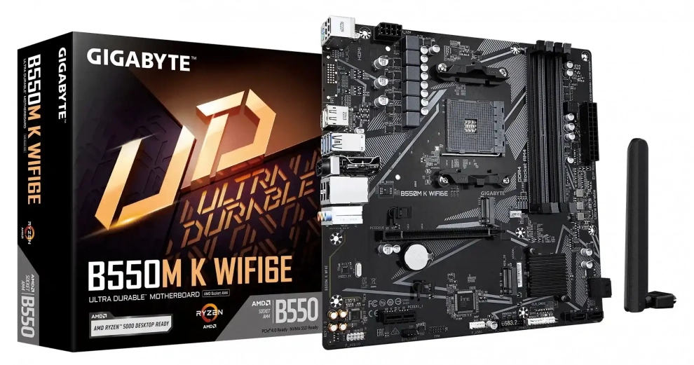 Дънна платка Gigabyte B550M K WIFI6E  1