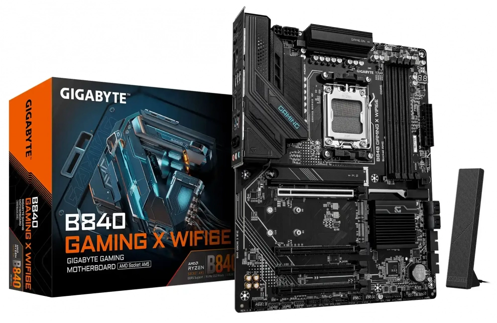 Дънна платка Gigabyte B840 GAMING X WIFI6E  1
