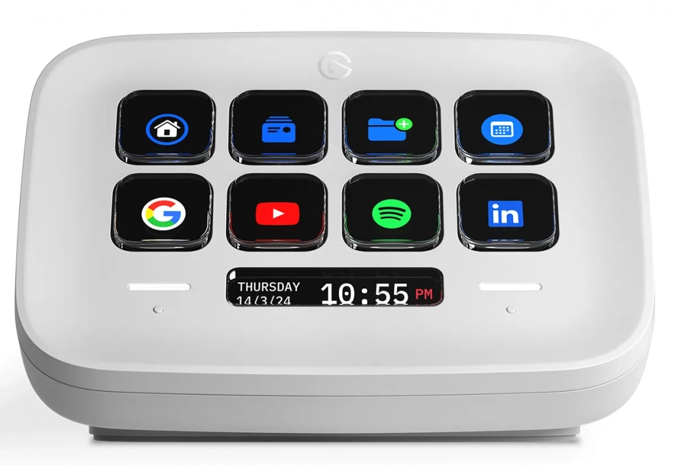 Контролер Elgato Stream Deck Neo, Бял | 10GBJ9901 1