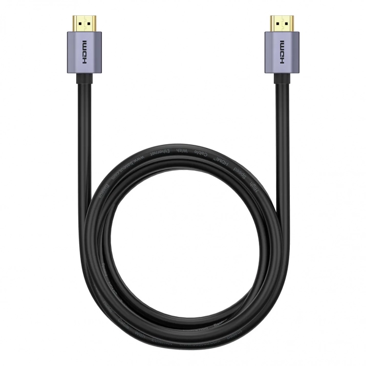 Кабел Baseus High Definition Series HDMI 2.0, 4K, 60Hz, 1.5 метра, Черен | WKGQ020101 1
