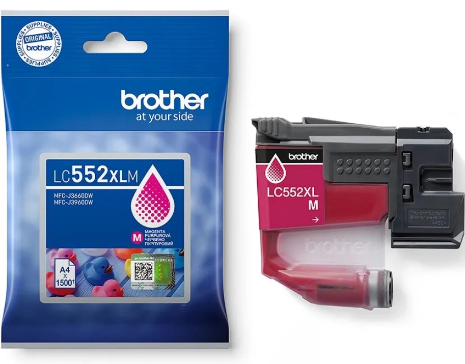Консуматив Brother LC-552 XL Magenta | LC552XLM 1