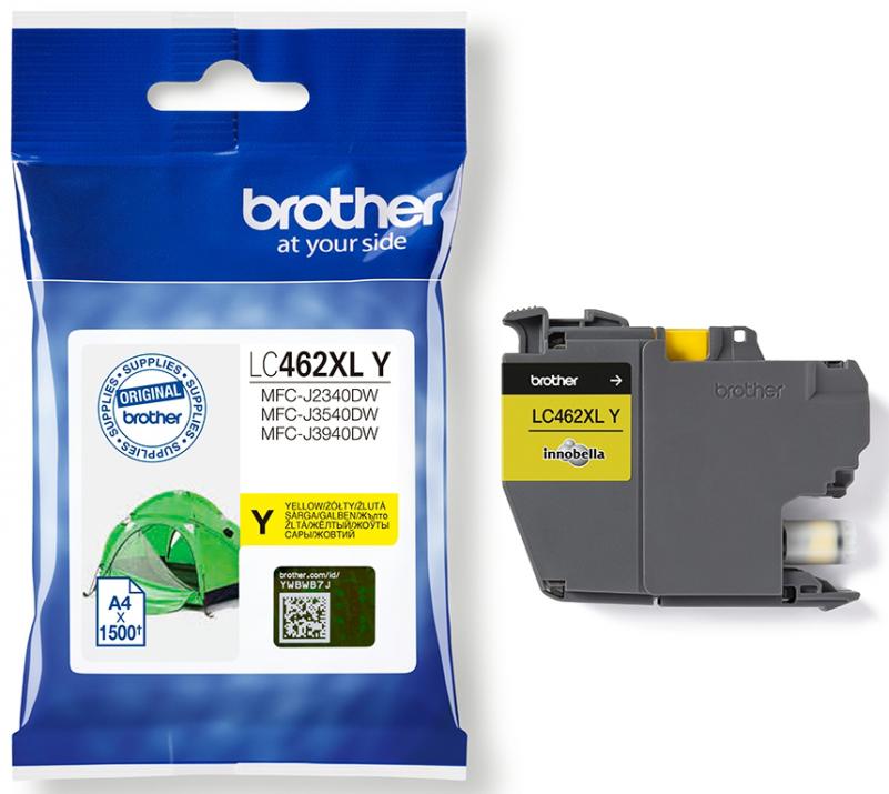 Brother LC462XLY консуматив за MFC-J2340DW/J3540DW/J3940DW, Yellow 1