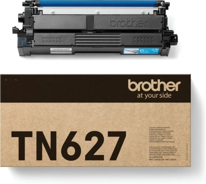 Консуматив Brother TN-627C Toner Cartridge, Син | TN627C 1
