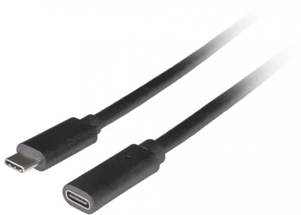 Кабел Lanberg USB Type-C към USB Type-C, 1.5 метра, Черен | CA-USBE-20CC-0015-BK 1