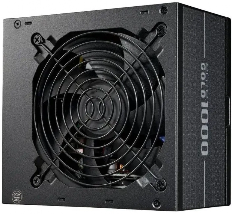 Cooler Master Elite Gold, 1000W, ATX 3.1, Full Modular, Black | MPW-A001-AFAG-BEU 1