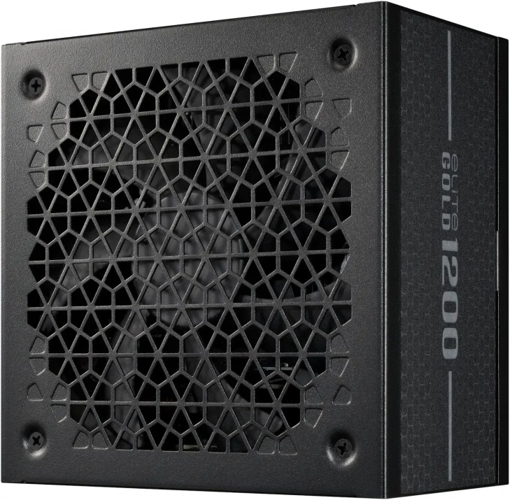 Cooler Master Elite Gold, 1200W, 80 Plus Gold, ATX 3.1, Full Modular, Black | MPW-C001-AFAG-BEU 1