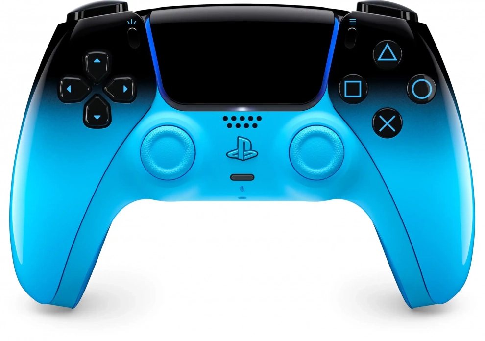 Безжичен геймпад Sony PS5 DualSense Hyperpop, Rhytm blue, Черен/Син 1
