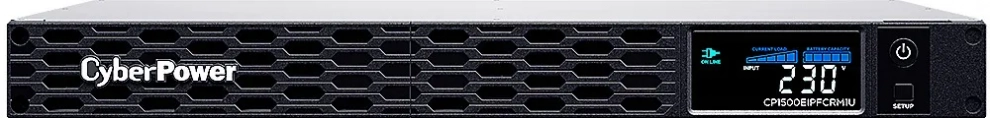 UPS устройство CyberPower CP1500EIPFCRM1U, 1500VA/900W, Line-interactive, GreenPower 1U Rackmount 1