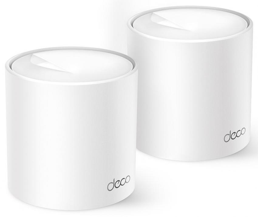 Безжична Wi-fi 6 Mesh система TP-Link Deco X10, AX1500, 2-pack, Бяла 1