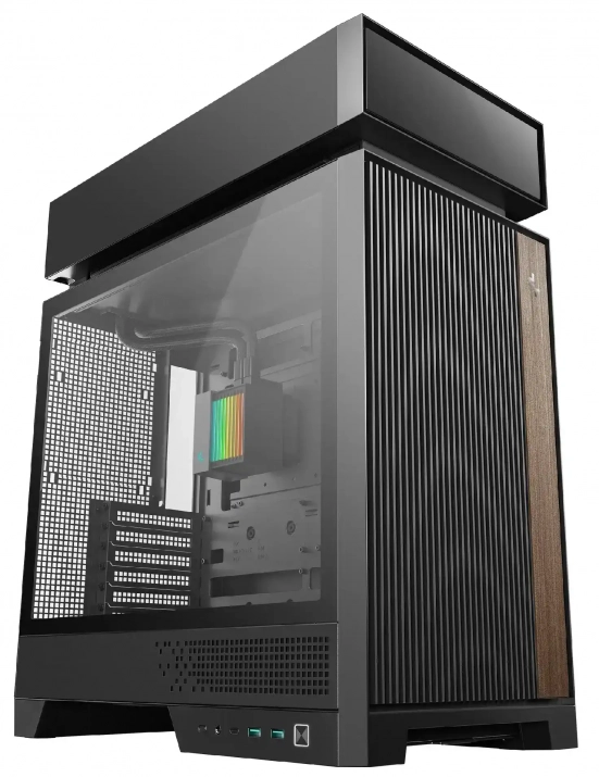 DeepCool CL6600, Mid Tower, 2 Fans, Black | R-CL6600-BKNNA0-G-1    1