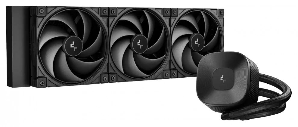 Водно охлаждане DeepCool LE360 V2 Zero Dark, 360mm, Black | R-LE360ZERO-BKLNMD-G-1    1