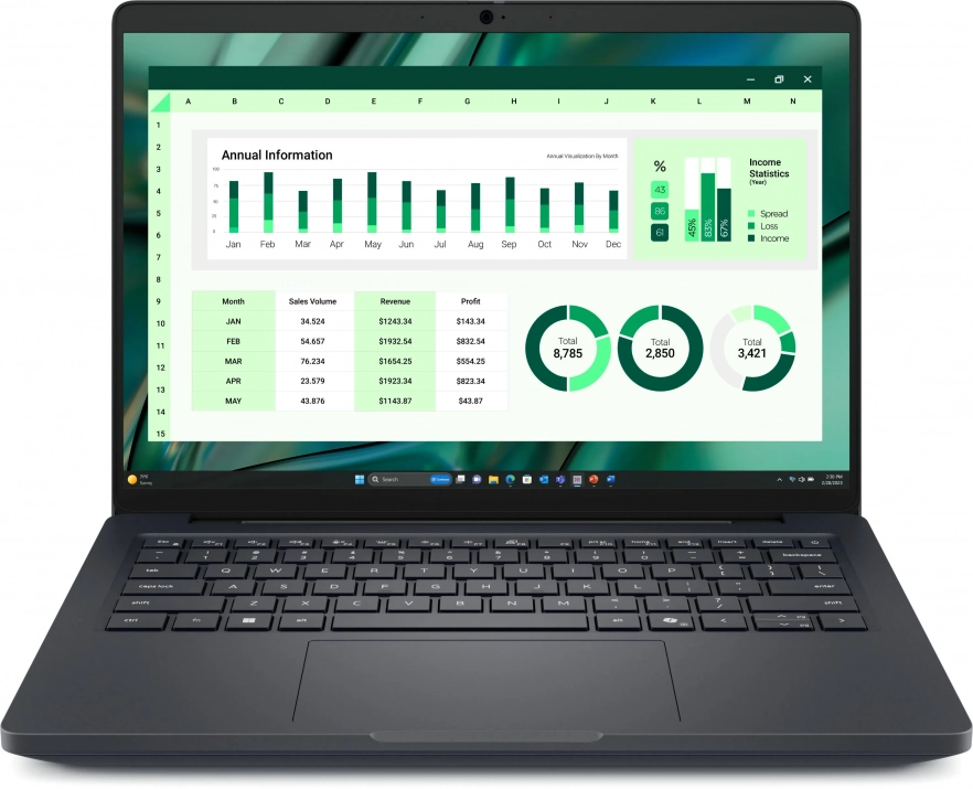 UPGRADED Dell Pro Max 14 MC14255, 14" FHD+, AMD Ryzen AI 7 PRO 350, 16GB, 2 TB SSD, Win 11 Pro, Wi-Fi 7, Black | BTO602_MC14255_EMEA 1