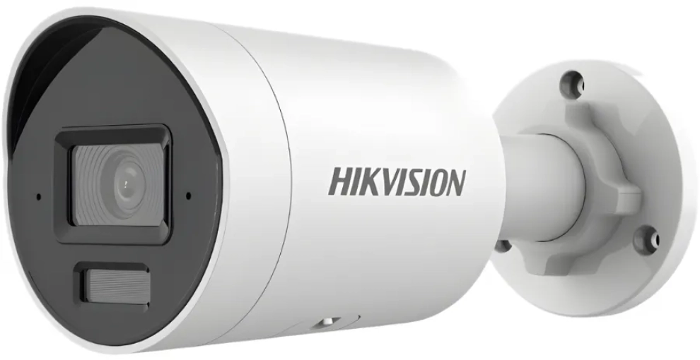 IP камера за вътрешно и външно видеонаблюдение Hikvision DS-2CD2043G2-LI2U, 2K 4 MP, 2.8 mm, AcuSense, Бяла