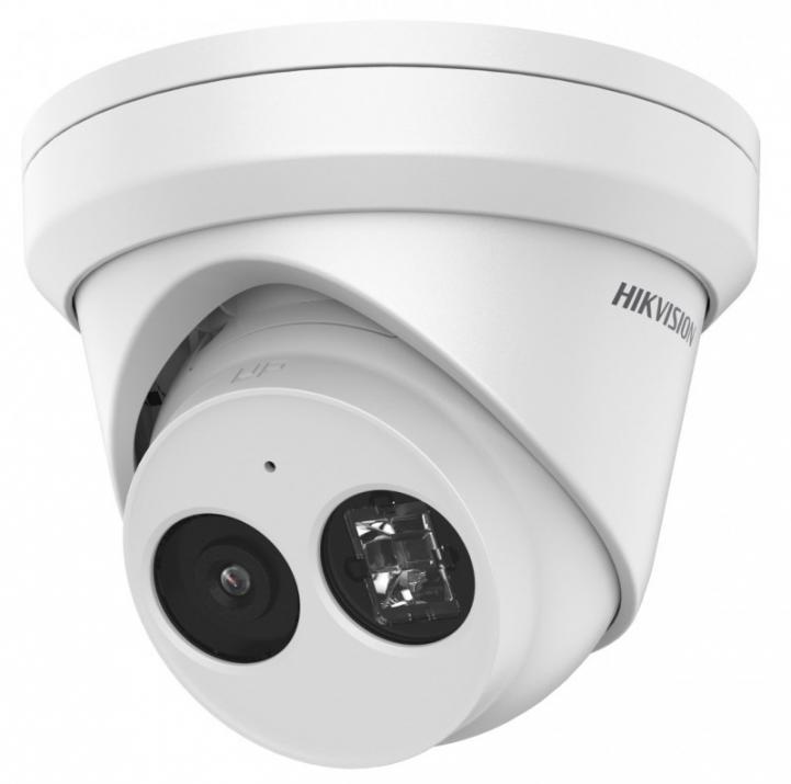 IP камера за вътрешно и външно видеонаблюдение Hikvision DS-2CD2323G2-I, 2MP FHD, 2.8mm, AcuSense, Бяла 1