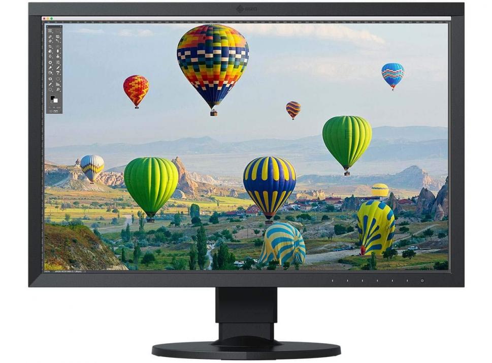 Професионален монитор 24.1" EIZO ColorEdge CS2410, IPS, WUXGA (1920 x 1200), Hardware Calibration, 16 Bit, AdobeRGB 80%, Черен 1