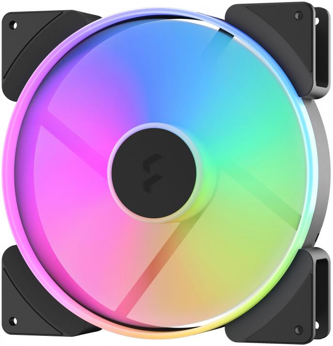 Вентилатор Fractal Design Prism AL-18, 180mm, RGB, PWM, Black 1