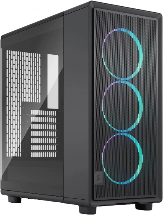 Fractal Design Epoch Black TG RGB Light, Черна | FD-C-EPO1A-04 1