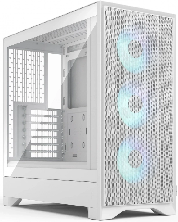 Fractal Design Pop 2 Air White TG RGB, Бяла | FD-C-POA2A-04 1