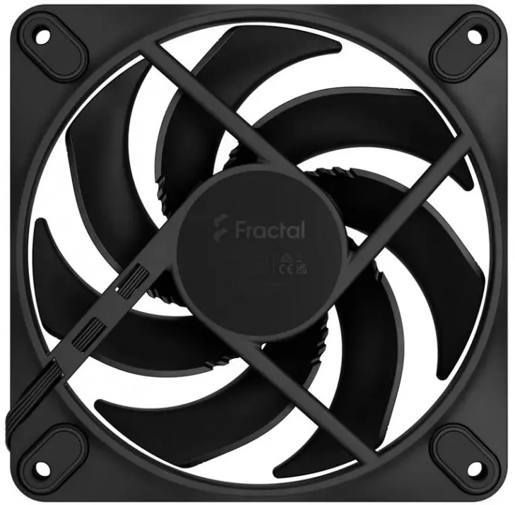 Fractal Design Momentum 12, Черен | FD-F-MO1-1201 1