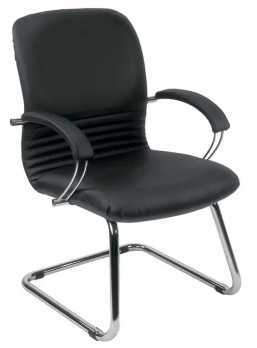 Посетителски стол Nowy Styl Mirage Steel CF/LB - Черен 1