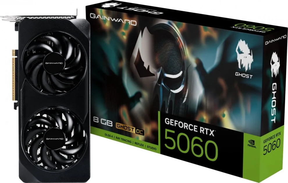 Gainward GeForce RTX 5060 Ghost OC 8GB GDDR7 1