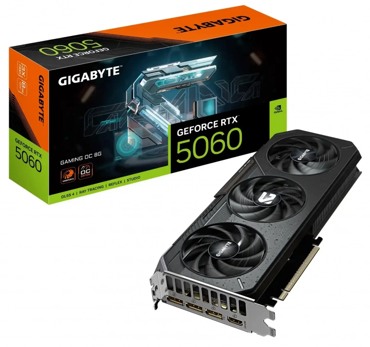 Gigabyte GeForce RTX 5060 GAMING 8GB GDDR7 OC Edition 1