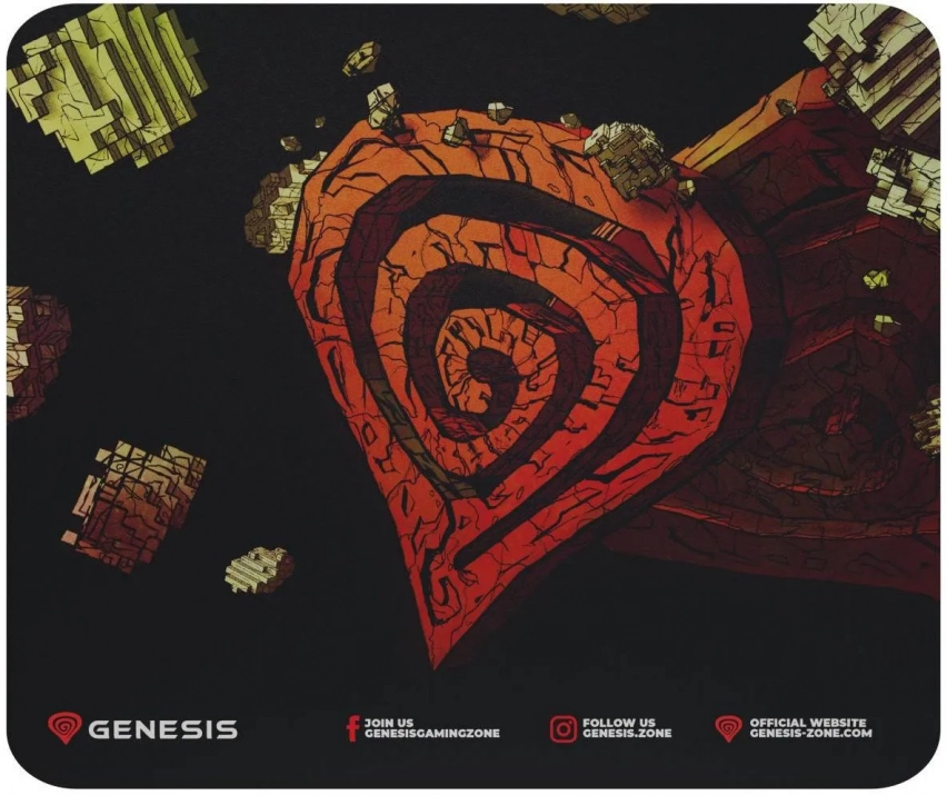 Геймърска подложка за мишка Genesis Ancient Stone of Genesis 250 x 210 mm, Многоцветна | NPG-2338 1